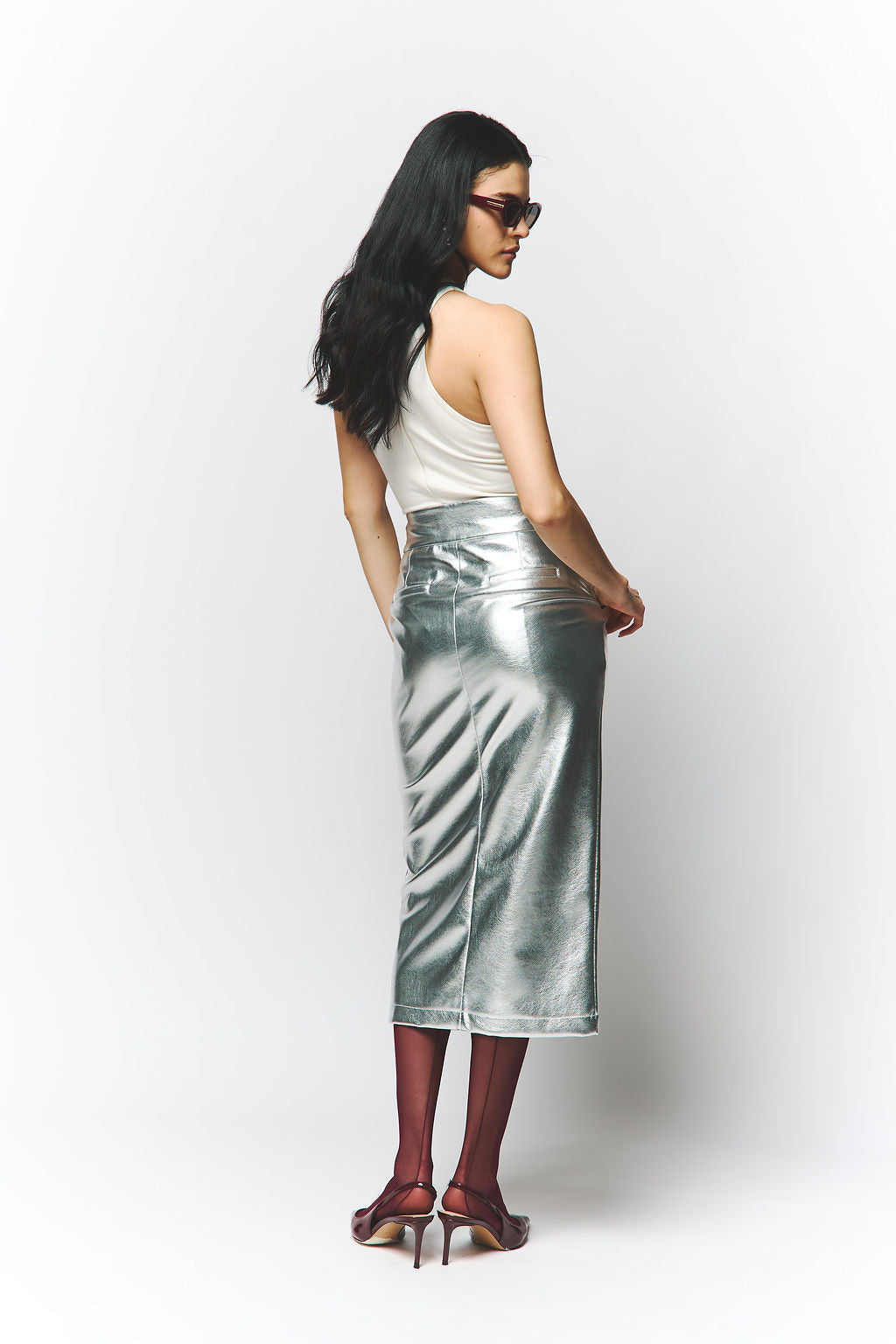 Ancla Silver Skirt