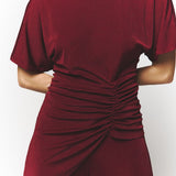Eugenia Burgundy Top