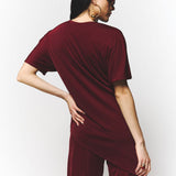Eugenia Burgundy Top