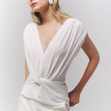 Ivory Duna Blouse