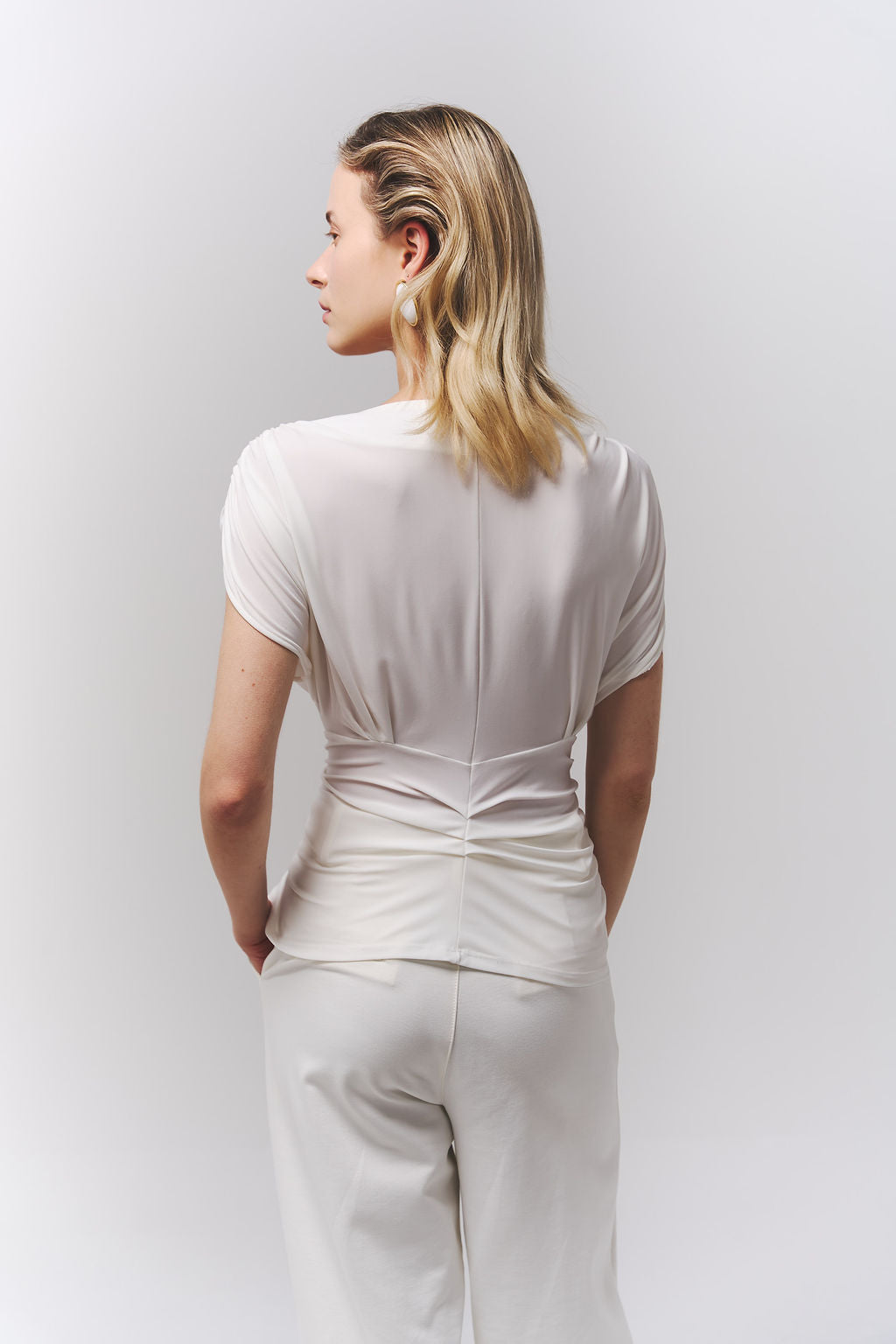 Ivory Duna Blouse