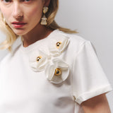 Ivory Magnolia T-shirt