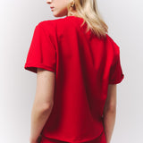 Cherry Red Magnolia T-shirt