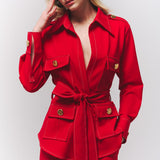 ORIGEN Cherry Red Jacket