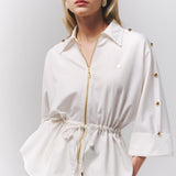 Ivory Rebellion Blouse