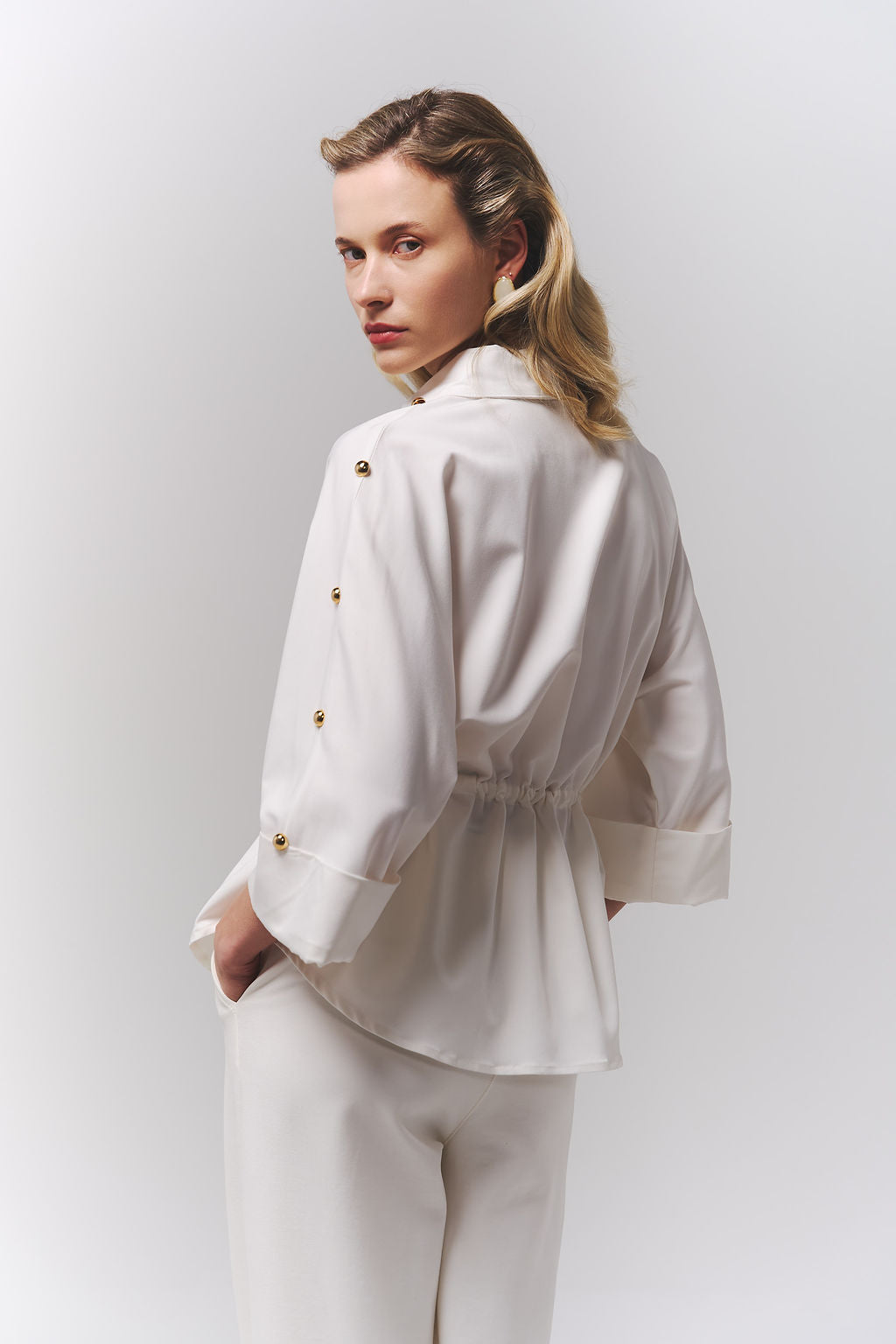 Ivory Rebellion Blouse