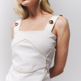Ivory Escala Top