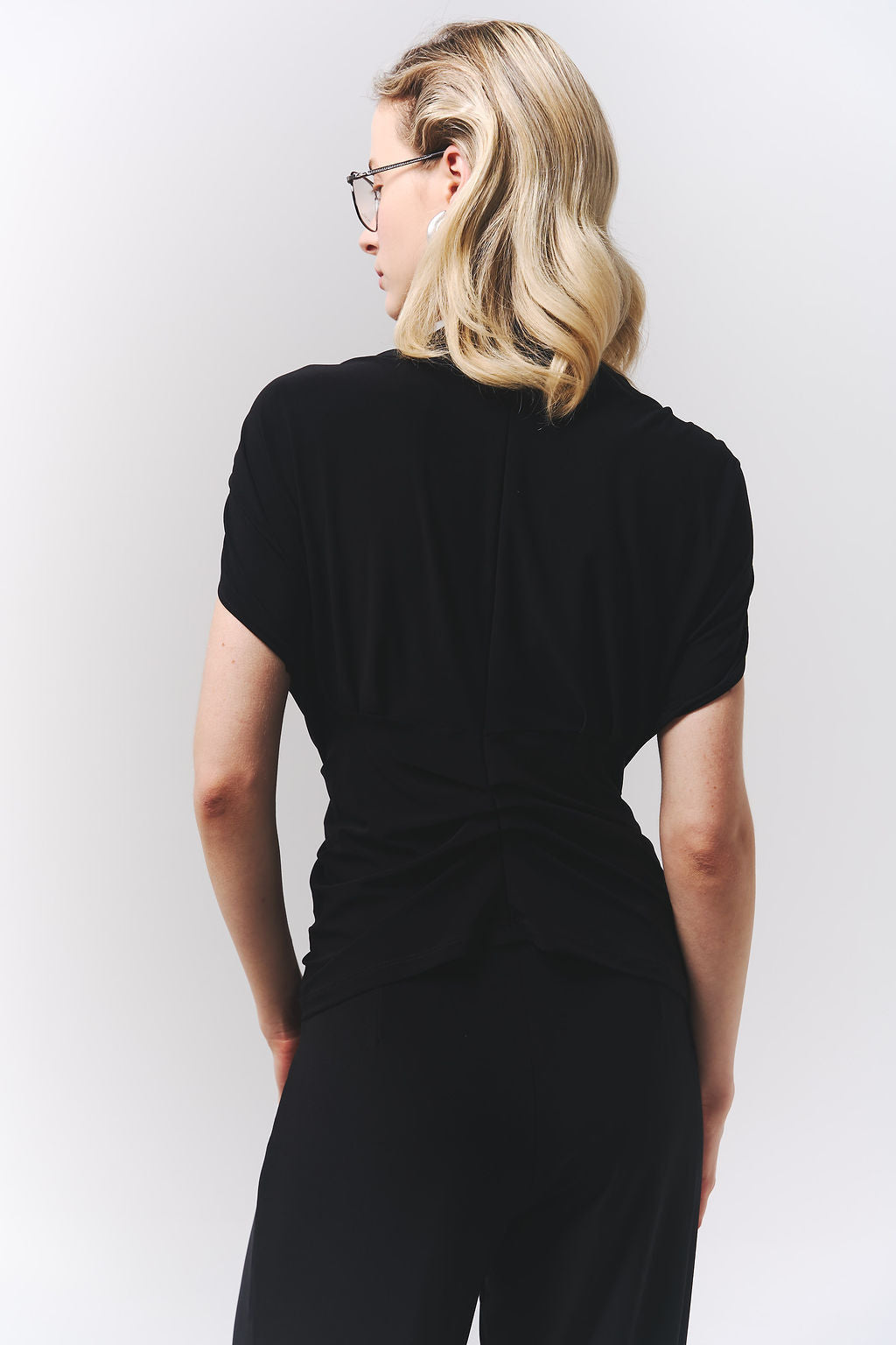 Black Duna Blouse